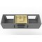 Castello Usa Alpine 60" Wall Mounted Gray Vanity Base with Black Handles CB-MC-60G-BL-VBO - alternate 5